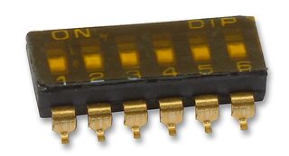 DIL開(kāi)關(guān) SWITCH DIL SMD 6WAY 