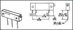 BOURNS - 3059P-1-103LF - 可調(diào)電阻 10% 1W 500V 22轉(zhuǎn) 