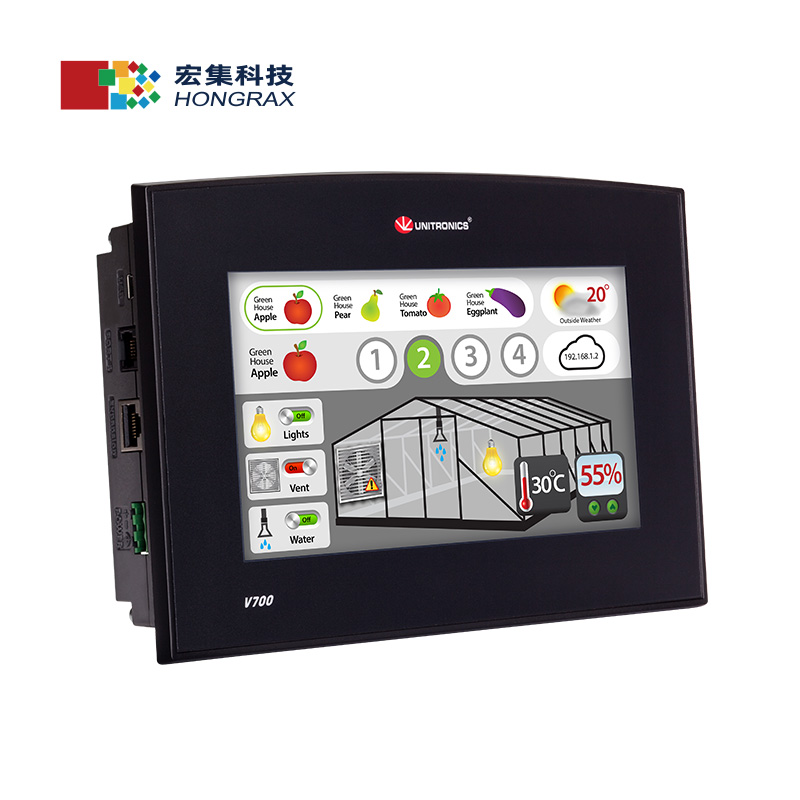 宏集Unitronics PLC+HMI一體機可視化編程邏輯控制器 V700-T20BJ